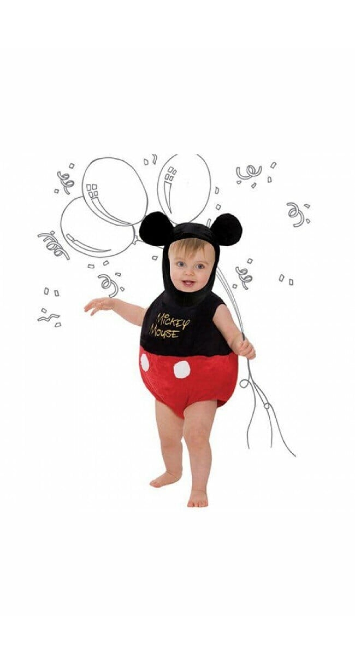 Disney Baby Mickey Mouse - Age 3 to 6 Months